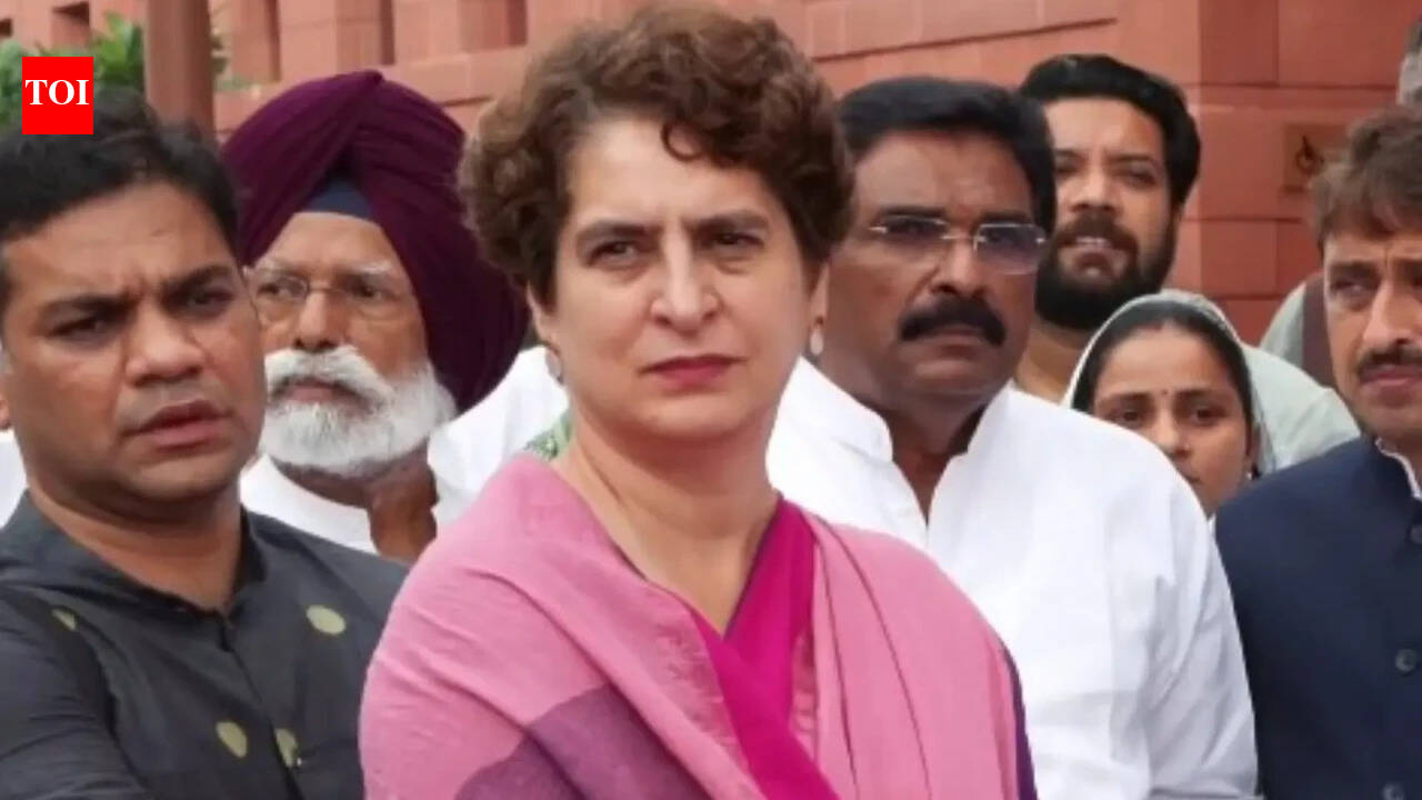 Priyanka Gandhi Vadra: 215 academicians slam Priyanka for ‘gaumutra’ remark | India News