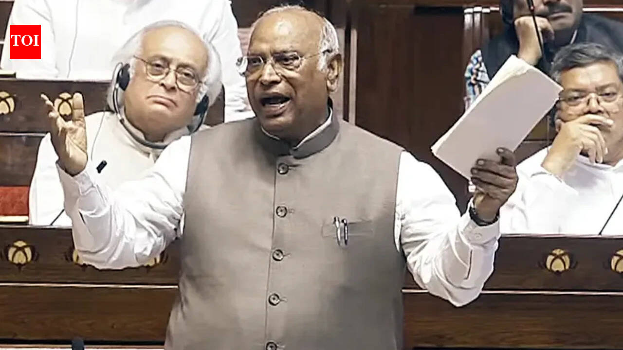 Bjp Government: Parts of Manusmriti now part of ‘curriculum’, says Mallikarjun Kharge | India News