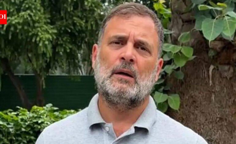 Rahul Gandhi: ‘First you broke their bones, now filing FIRs’: Rahul Gandhi warns PM Modi, Amit Shah to not ‘threaten Gen Z into silence’ | India News