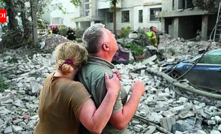 Russian Strikes Across Ukraine: Russian strikes across Ukraine kill 10; missiles hit Poland too