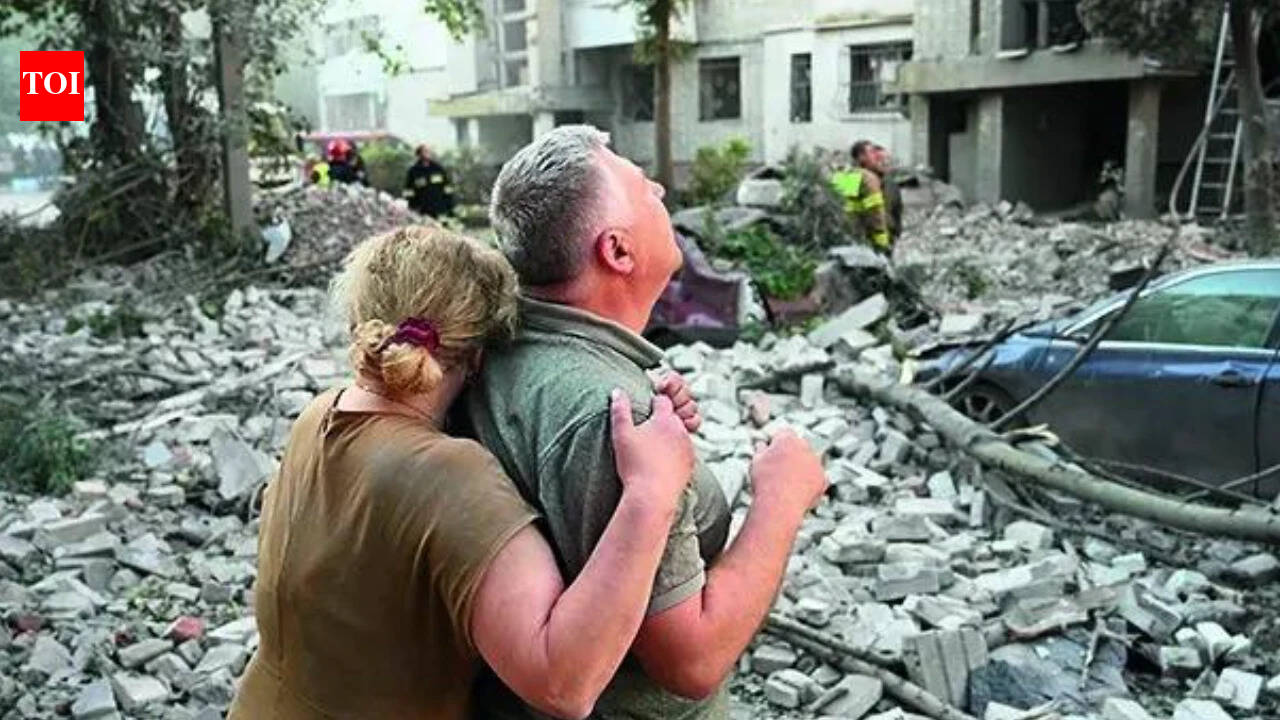 Russian Strikes Across Ukraine: Russian strikes across Ukraine kill 10; missiles hit Poland too