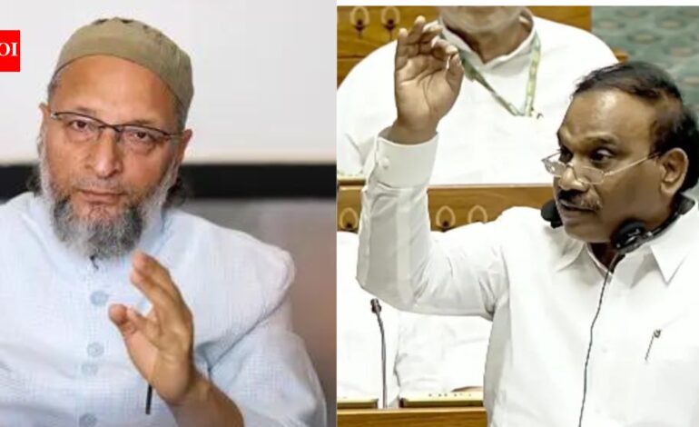 Asaduddin Owaisi: BJP trying to force Muslims, minorities to worship Hindu deities, says Owaisi; DMK slams Vande Mataram bill as ‘fraud’ | India News