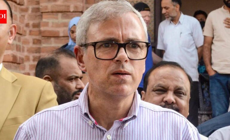 Supreme Court grants Omar Abdullah divorce after settlement with estranged wife Payal | India News