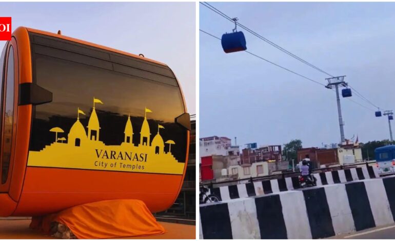 Varanasi Urban Ropeway Project: Explained: India’s first urban ropeway is almost here. Can Varanasi’s sky-high commute change how Indian cities travel? | India News
