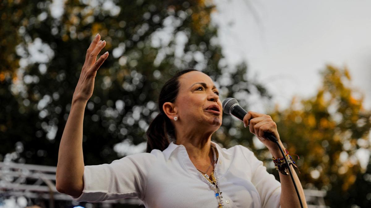Venezuela Opposition leader Machado says won’t take part in U.S.-backed talks