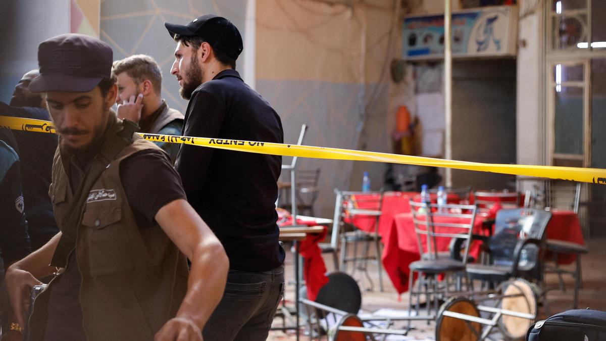 Syria says it arrested suspects behind the Damascus bombings during Macron’s visit