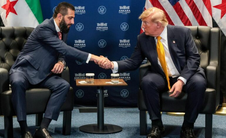 U.S. to remove Syria from terror blacklist, in new boost to Sharaa