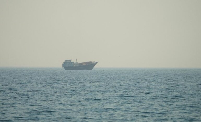 U.S. military says it is striking Iran in response to attack on civilian vessel in Strait of Hormuz