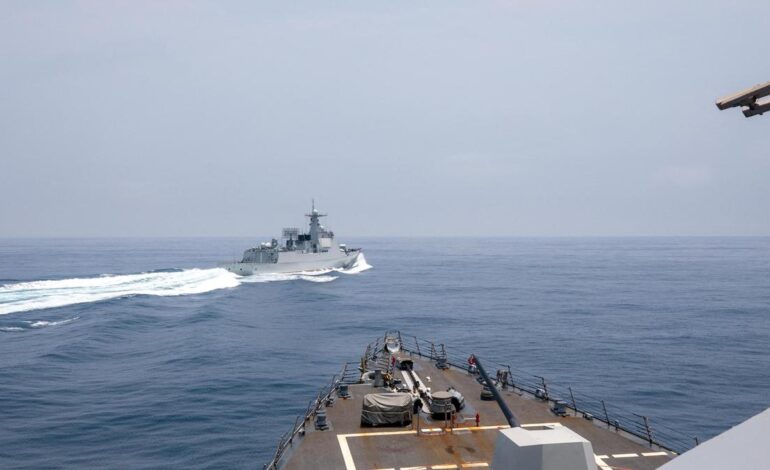 China begins two days of live-fire drills in Taiwan Strait