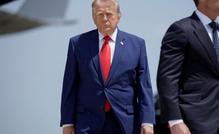 Trump says U.S. will destroy bridge or power plant for each Iranian attack in Strait of Hormuz