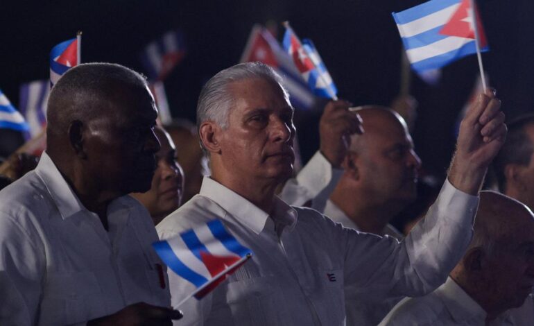 Cuban President accuses U.S. of seeking to seize island