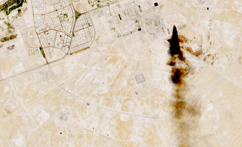 Saudi says groups in Iraq targeted territory, Houthis claim drone attacks