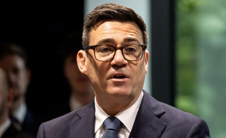 Voters in Manchester choose mayor to replace Andy Burnham, who left city hall for Downing Street