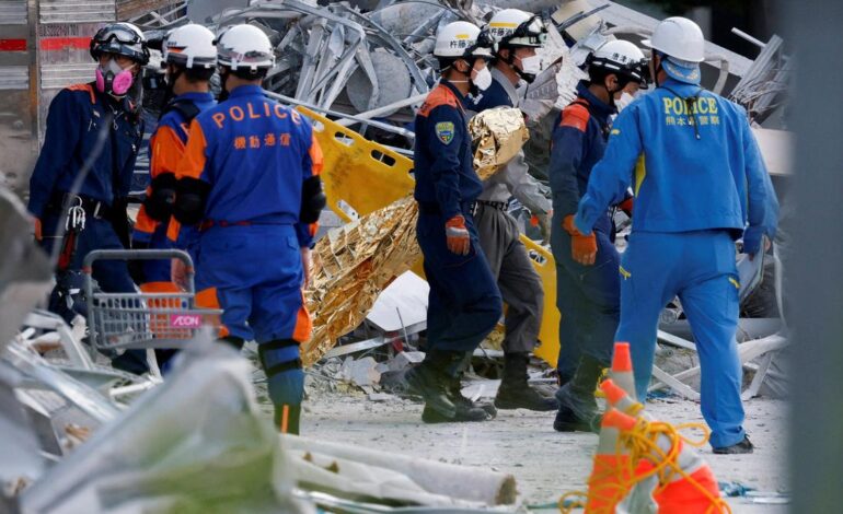 Japan quake toll hits 28 as survivors struggle in heat