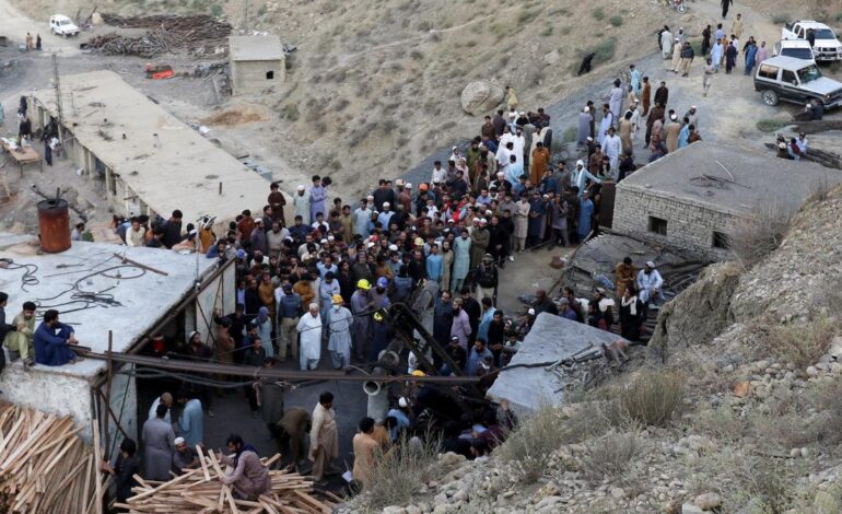 Coal mine blast in Pakistan kills at least 32 miners, traps 10 others