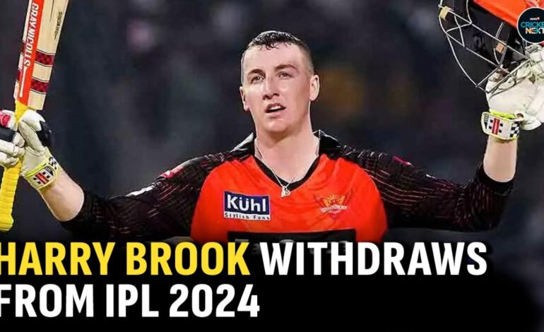 Harry Brook Withdraws From IPL 2024
