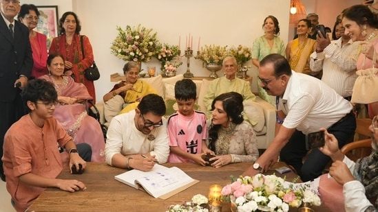 Aamir Khan’s friend says he has seen him cry over heartbreak amid backlash over third marriage with Gauri Spratt