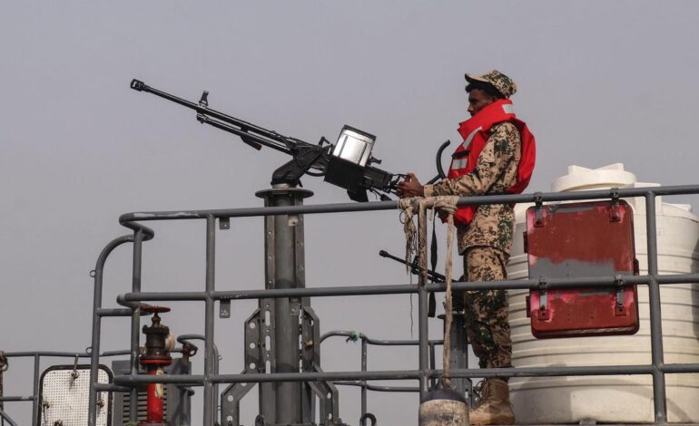 Red Sea shipping slows after Houthi hits on Saudi Arabia