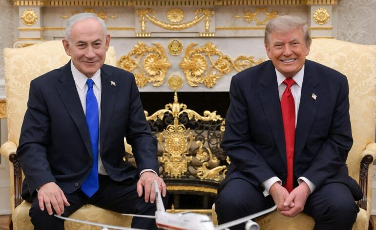 Trump and Netanyahu meet for the first time since launching the Iran war