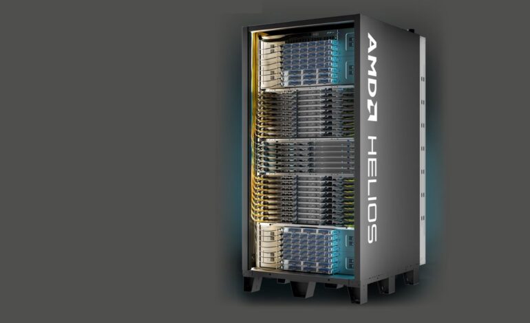 AMD unveils Helios AI rack-scale system to challenge Nvidia’s dominance | Technology News