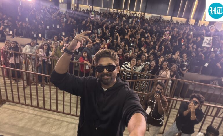 Allu Arjun faces backlash over ‘wait outside your crush’s house’ remark at fan meet: ‘So dumb and creepy’