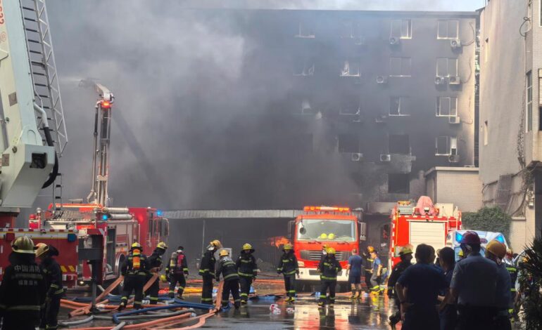 At least 28 dead in China factory fire: state media