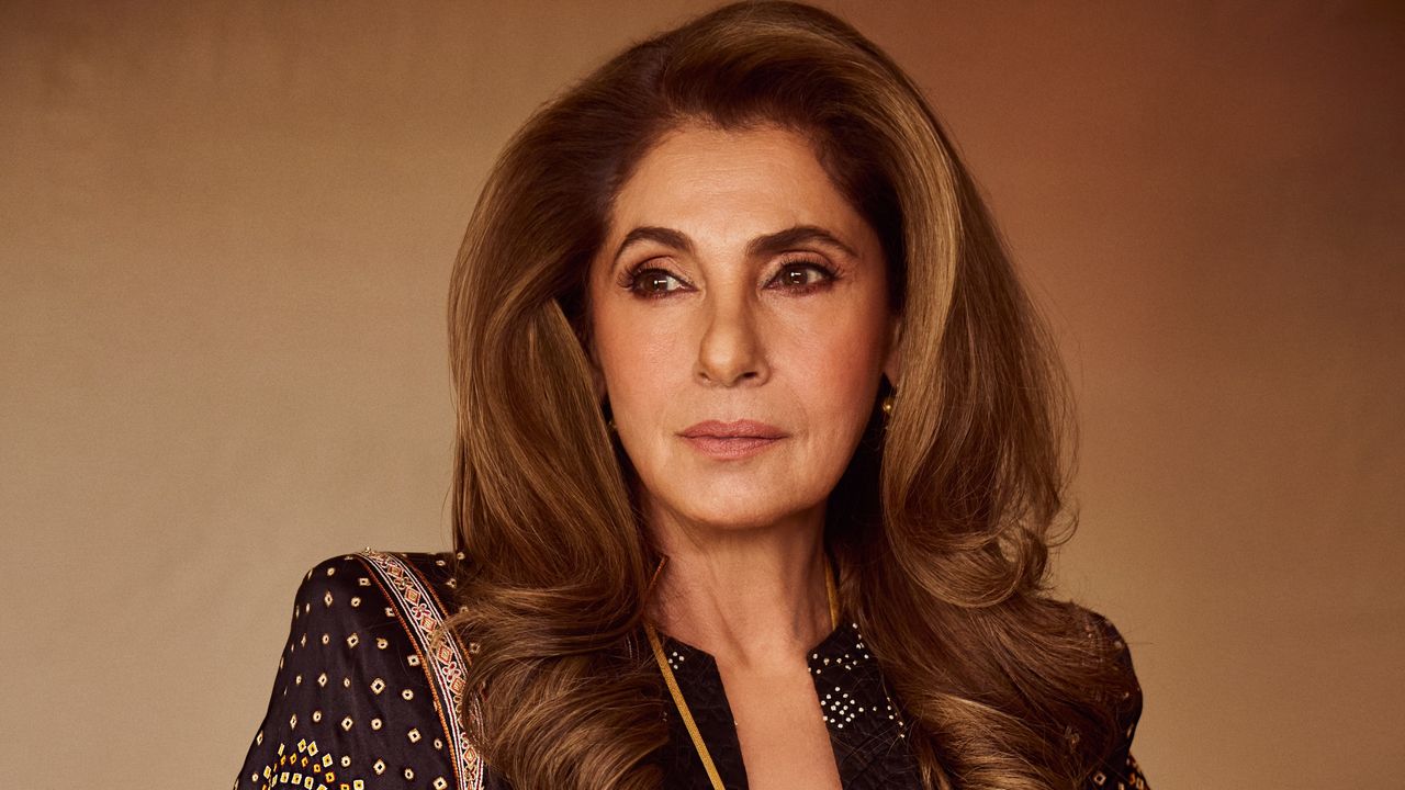 Dimple Kapadia’s Abu Jani Sandeep Khosla jacket reimagines bandhani through hyper-real embroidery