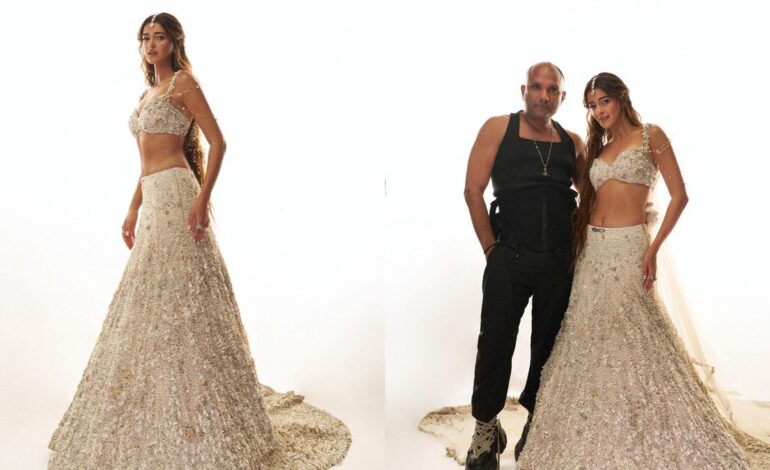 The Gaurav Gupta bride channels the sun and the moon, in his latest bridal couture collection