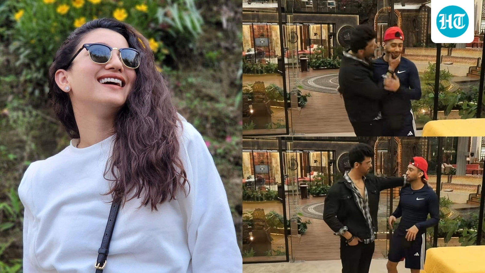 Gauahar Khan says ‘maza aagya’ as ex-boyfriend Kushal Tandon kisses husband Zaid Darbar on Alliance. Watch