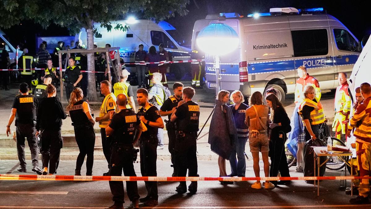 At least one killed, 16 others injured as van slams into people gathered for Berlin’s LGBTQIA+ event