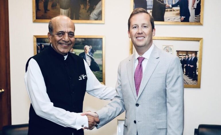 In a first, India’s High Commissioner to Bangladesh meets U.S. Ambassador to India in Dhaka