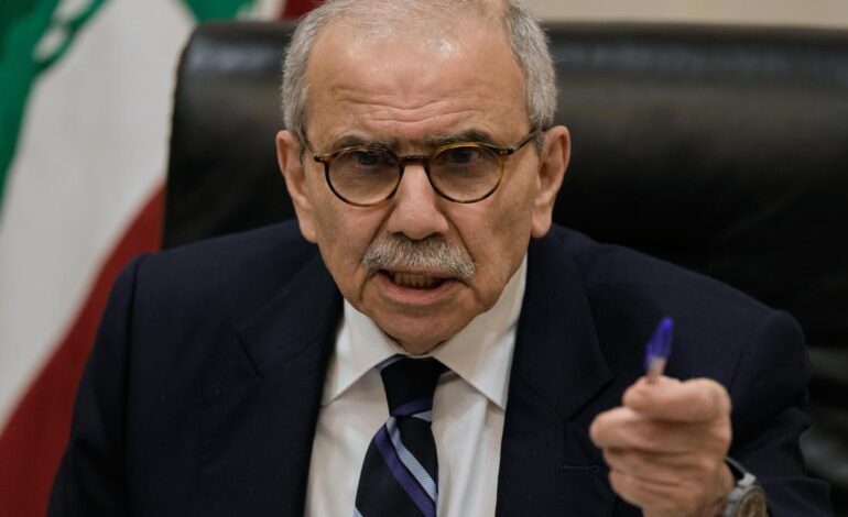 Lebanon PM says Beirut working for ‘complete Israeli withdrawal’