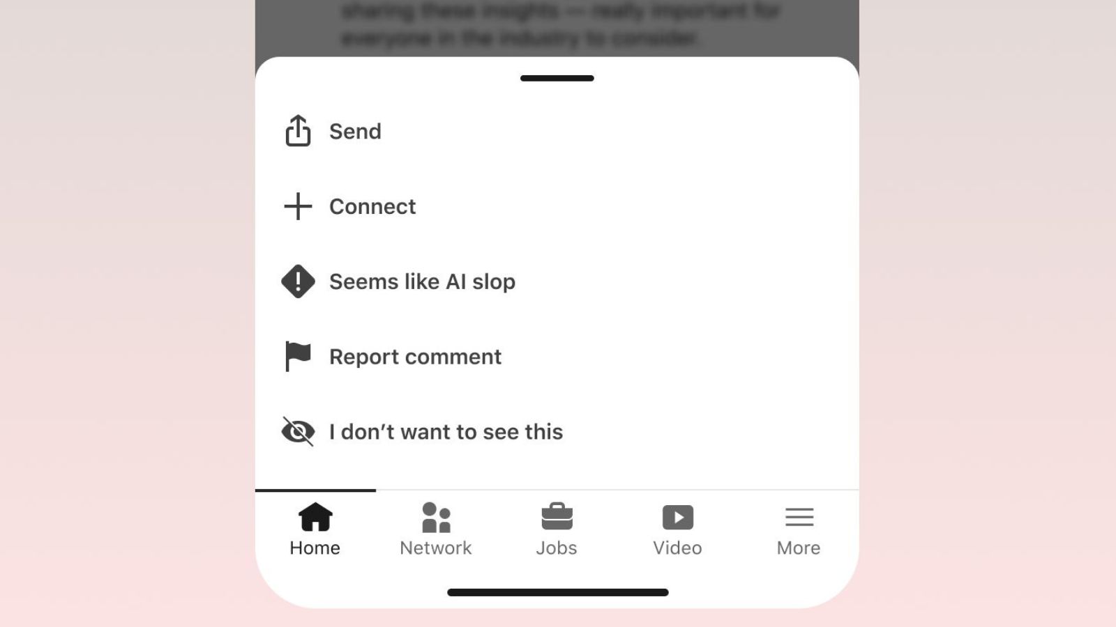 LinkedIn lets users report AI-generated ‘slop’ posts in push for authentic content | Technology News