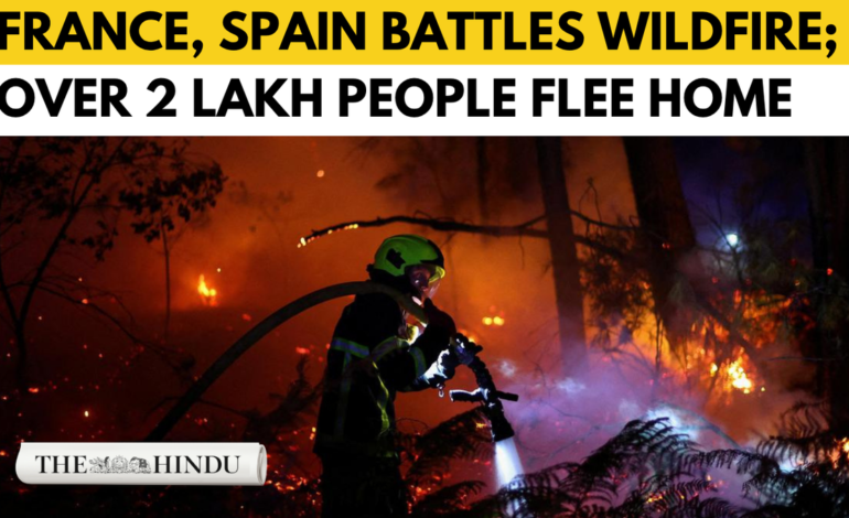 Watch: France’s wildfire crisis deepens: Military aircraft, evacuations & tour disruption