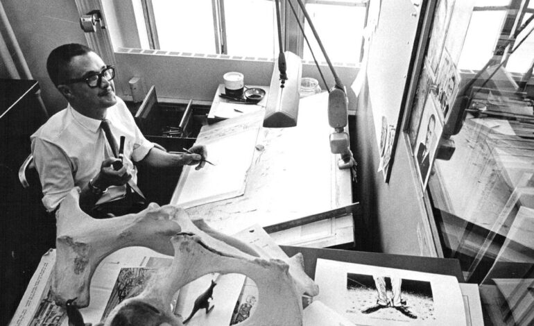 Pat Oliphant, fearless Pulitzer-winning political cartoonist, dies at 90