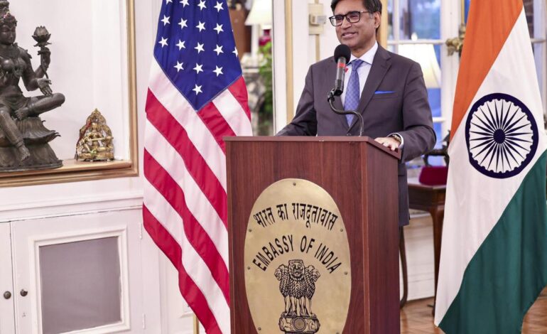 India’s Ambassador Kwatra meets U.S. Senator Sheehy, discusses defence ties