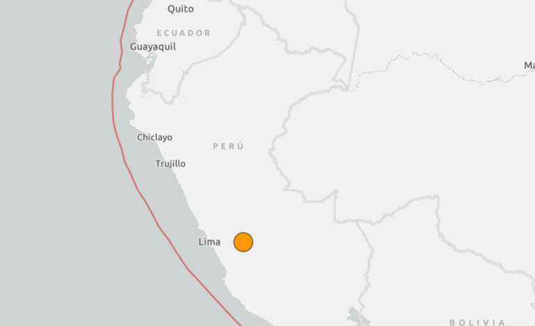 Earthquake of magnitude 5.6 strikes central Peru, EMSC says