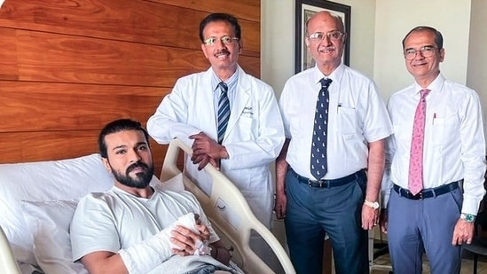 Ram Charan’s first post-surgery photo reassures fans; advised eight weeks of rest
