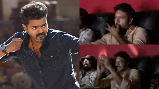 Ravi Mohan whistles and cheers for CM Vijay as he watches Jana Nayagan in theatre with fans. Watch