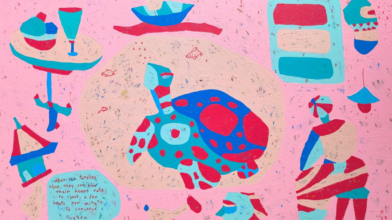 This artist from Kolkata turned his memories of being in the ICU into colourful paintings