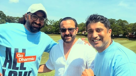 Saif Ali Khan scores half-century in England charity cricket match with Usman Afzaal and Monty Panesar