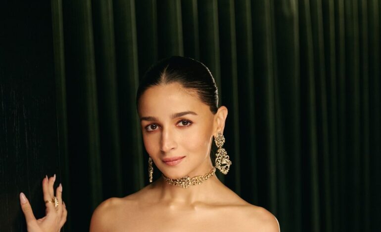 Inside Alia Bhatt’s sari wardrobe for best friend Akansha Ranjan’s wedding