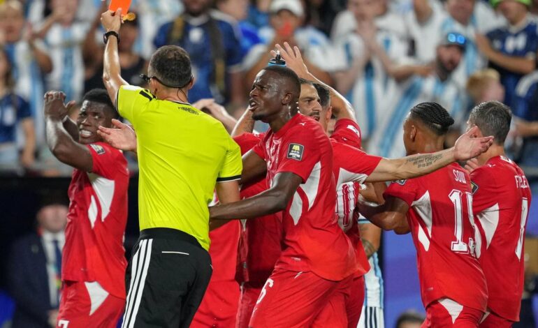 Football rules panel clarifies VAR process that World Cup red card for Switzerland’s Embolo was wrong