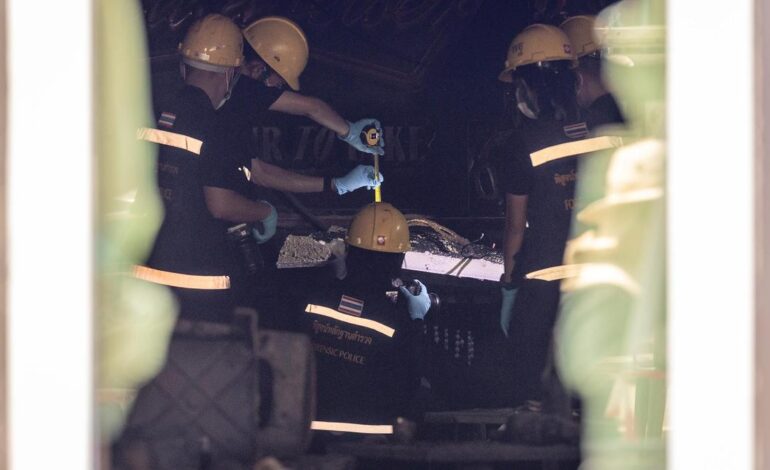 Bangkok bar that caught fire lacked basic safety measures: expert
