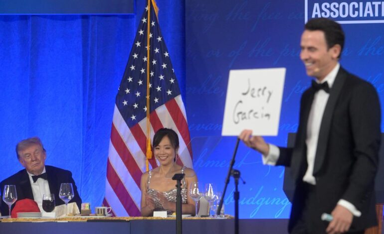 ‘The show must go on’, Trump says at White House correspondents’ dinner rescheduled after shooting