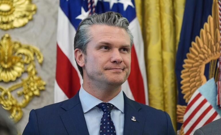 Pete Hegseth’s broker looked to buy defence fund before Iran attack: report