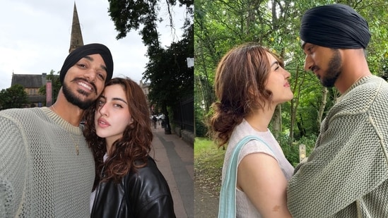 Cricketer Arshdeep Singh goes Insta-official with ’83 actor Samreen Kaur; fans react to ‘my person’ post