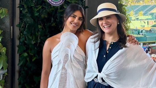 Priyanka Chopra is elated to reunite with Lara Dutta at Wimbledon; fans can’t stop gushing: ‘Andaaz is back’