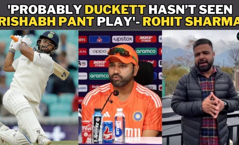 Rohit Sharma Hilariously Takes Down Bazball