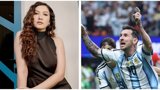 After calling Messi a loser, Gauahar Khan takes another dig at how he scored goals during World Cup match against Egypt